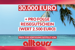 30.000 Euro + Reisegutschein Gewinnspiel