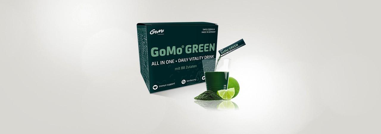 GoMo Green Vitalgetränk Gewinnspiel