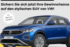 BurdaDirect Gewinnspiel: VW T-Roc gewinnen