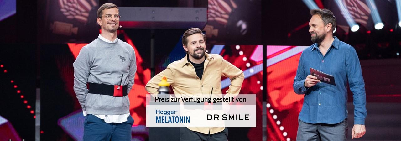 Joko und Klaas gegen Prosieben Format Header Hoggar & Dr Smile